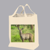 shopping bag with antelope print