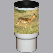Animal print travel mug